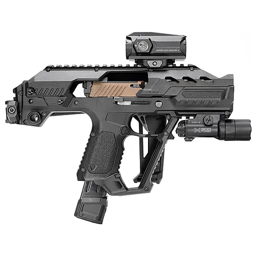 Strike Industries SMC Charlie Chassis for SIG P320, Black