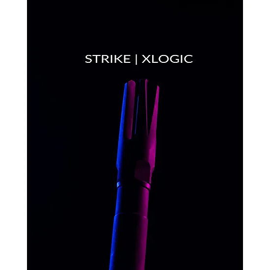 Strike Industries Strike XLogic AR Widow 3 Prong 1/2x28 Flash Hider: 22 Cal