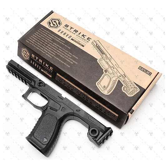Strike Industries Strike Modular Chassis Bravo for SIG Sauer P320: Black