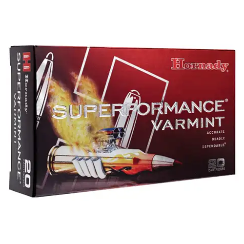 Hornady Superformance Varmint Ammunition: 204 Ruger, 24 gr, NTX, 4400 fps, Model 83209