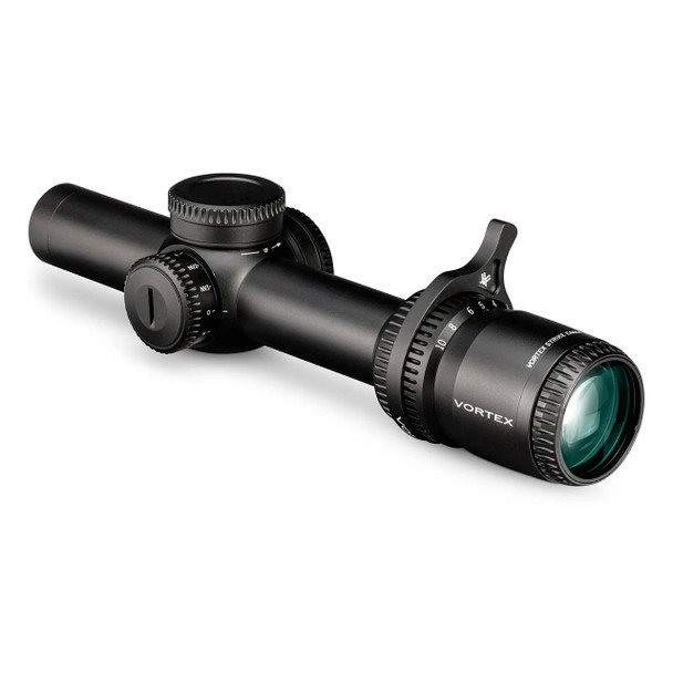 Vortex Optics Strike Eagle 1-10x24 FFP Riflescope: 30mm Tube, EBR-8 BDC (MRAD) Reticle, Model SE-11002