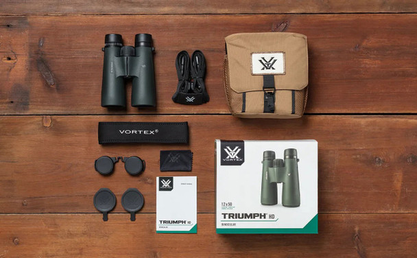Vortex Optics Triumph HD 12x50 Binoculars, Model TRI-1250