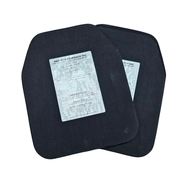 AraTech Research Level IIIA SAPI Set of 2 Plates: Up To 44 Mag