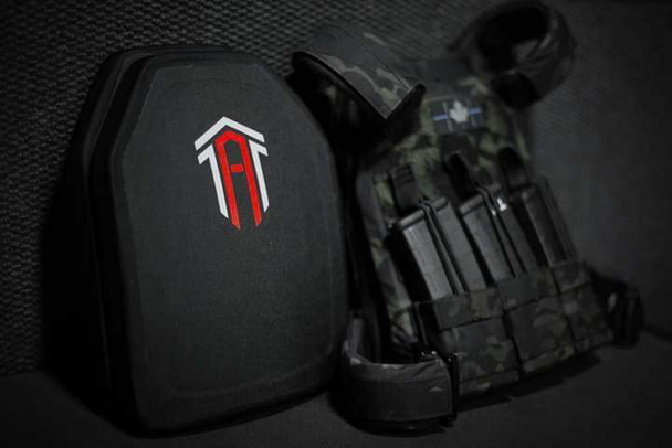 AraTech Research Level IV ESAPI Set of 2 Plates: NIJ Certified