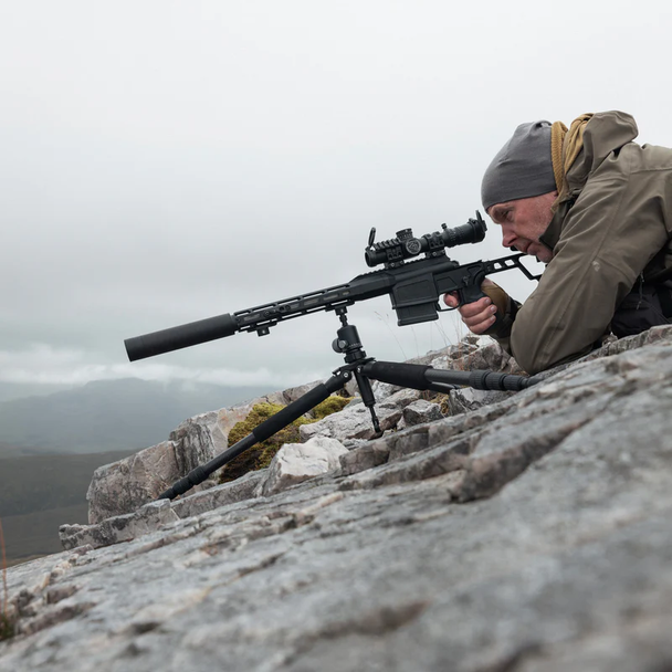 Spartan Precision Equipment Ascent Tripod Gen 2 w/ Davros Pro Head, Mountain