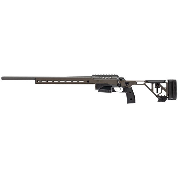 Tikka T3x Ace Target Left-Handed Rifle, Midnight Bronze: 6.5 Creedmoor, 23.7" Barrel, Model TFTT6368B1M49G0