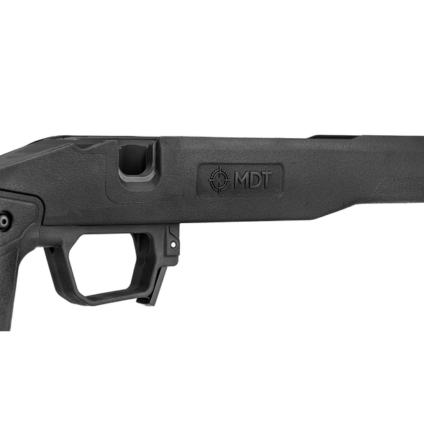 MDT Field Stock Chassis System, RH: Savage Axis LA, Black