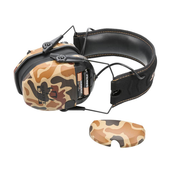 Walker's Razor Slim Electronic Muff: NRR 23 dB, Duck Camo