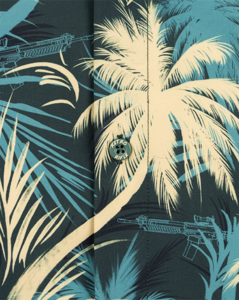 Retro Rifle The Luau Button Down Short Sleeve Shirt
