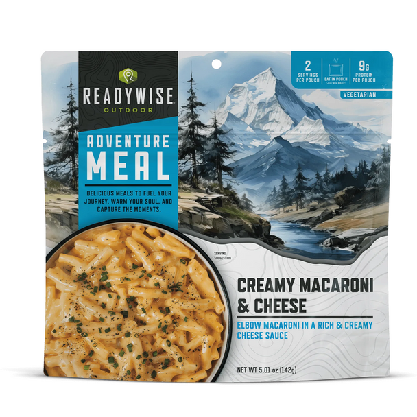 ReadyWise Adventure Meal Creamy Macaroni & Cheese