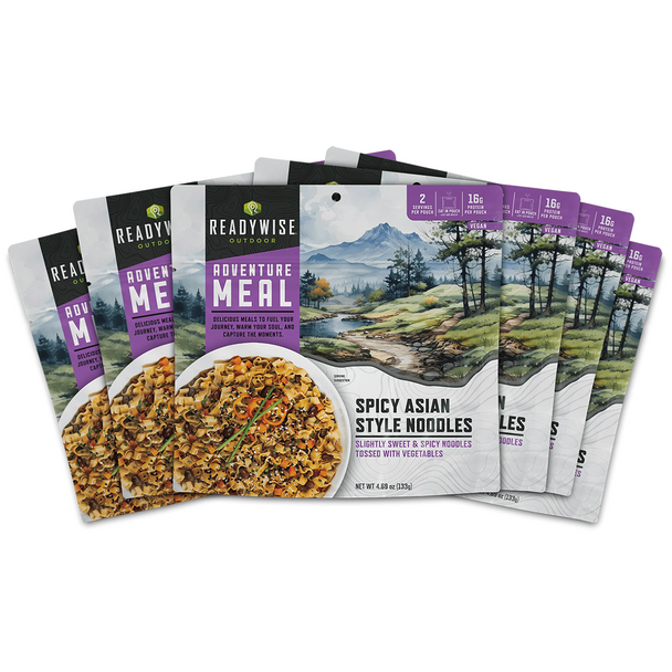 ReadyWise Adventure Meal Spicy Asian Style Noodles