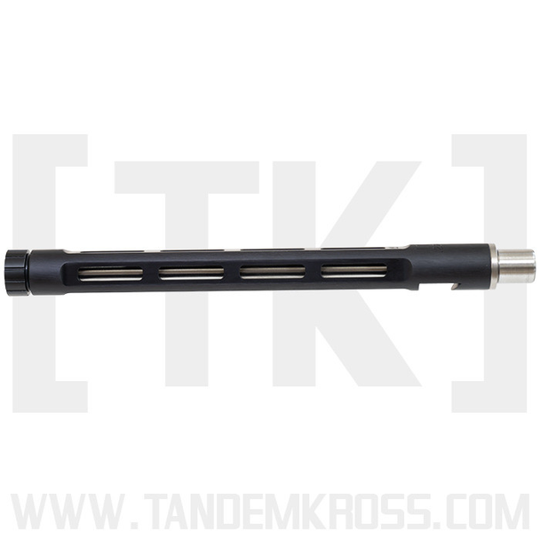 TANDEMKROSS Comet Lightweight Barrel for Ruger 22 Charger, Black Sleeve / Stainless Barrel: 22 LR