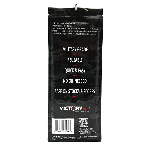 Victory VCI Rust Prevention Storage Bags, Handgun & Ammo: 12 x 18", 9-Pack