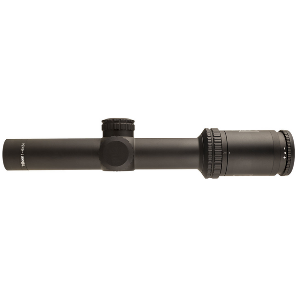 Trijicon Ascent 1-4x24 SFP Riflescope: 30mm Tube, BDC Target Holds Reticle, Model AT424-C-2800001