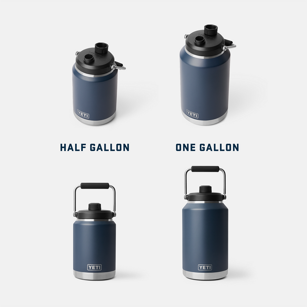 YETI Rambler Jug w/ MagCap Dock, 3.78 L / 1 gal: Venom