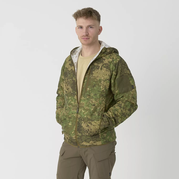 Helikon-Tex Reversible Wolfhound Hoodie Jacket, Pencott Wildwood / Pencott Snowdrift