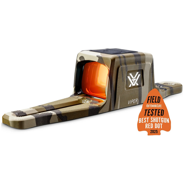 Vortex Optics Viper Shotgun Enclosed Micro Red Dot: 3 MOA Red Dot Reticle, Model VPR-SGMRD3-E-OBL