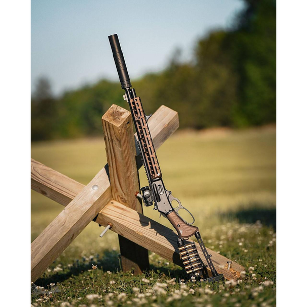 Ranger Point Precision MAS Marlin 1895 / 1894 / 336AAS End Cap Pistol Grip 1913 Receiver Lever Stock Set: Root Beer