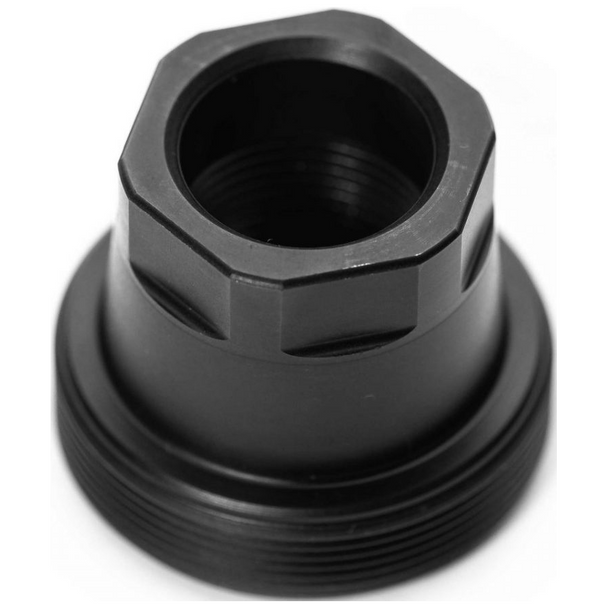 Area 419 Sidewinder Universal Adapter: 5/8-24, Class 3B, Black Nitrided
