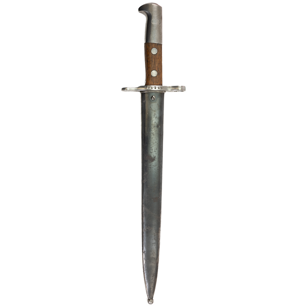 Schmidt-Rubin Swiss M1918 Bayonet w/ Serial #: Incl. Scabbard