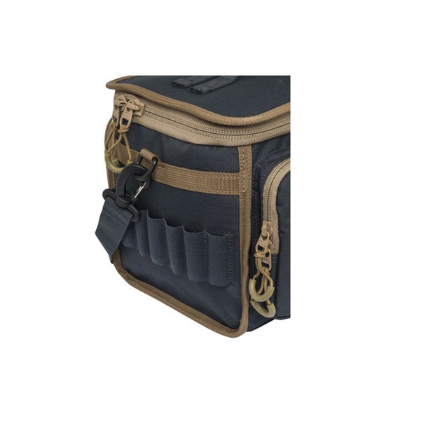 Beretta Gamekeeper EVO Cartridge Bag 150: Otter & Ebony, Dimensions, 12.5″ L x 8″ W x 8″ H