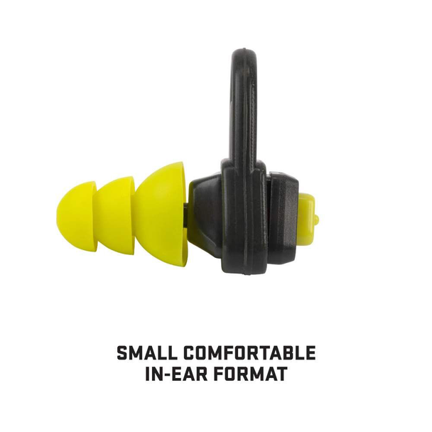 ULTRX Shift Adjustable Protection Ear Plugs, Grey / Yellow