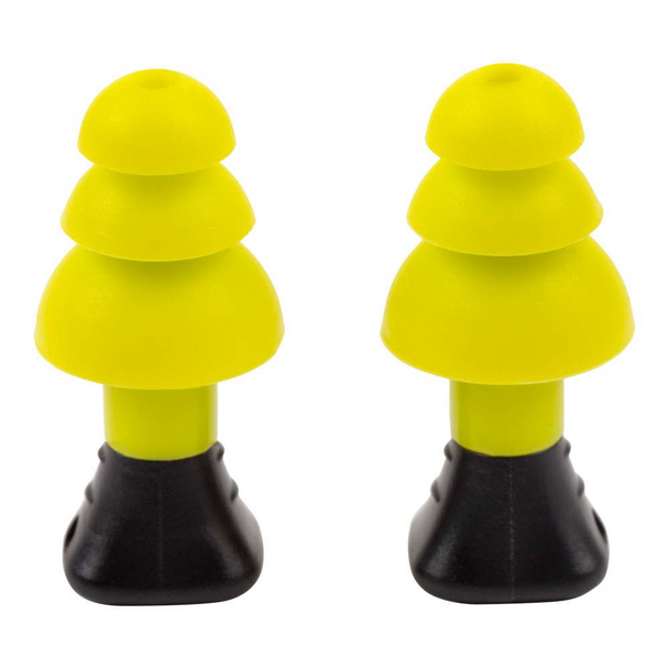 ULTRX Silicone Ear Plugs, Yellow: 5 Pairs