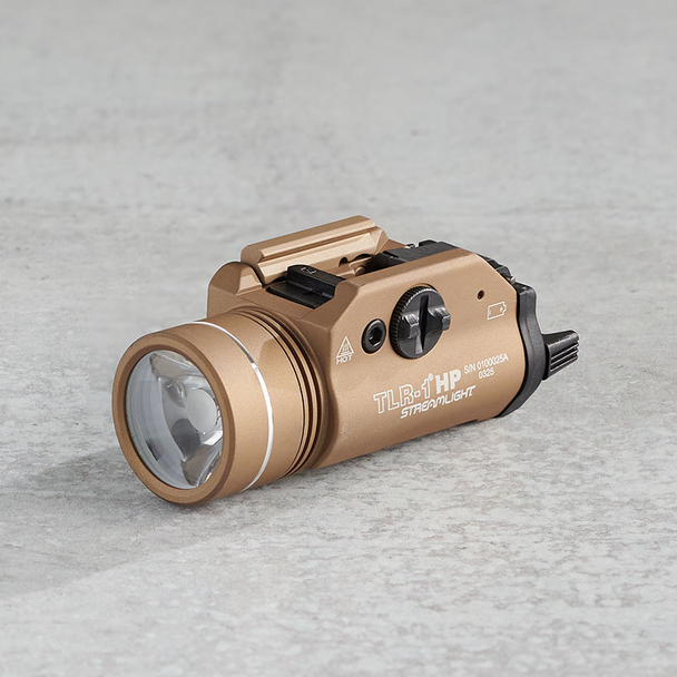 Streamlight TLR-1 HP Gun Light, FDE: 1000 Max Lumens