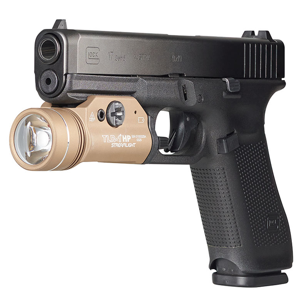 Streamlight TLR-1 HP Gun Light, FDE: 1000 Max Lumens