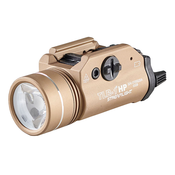 Streamlight TLR-1 HP Gun Light, FDE: 1000 Max Lumens