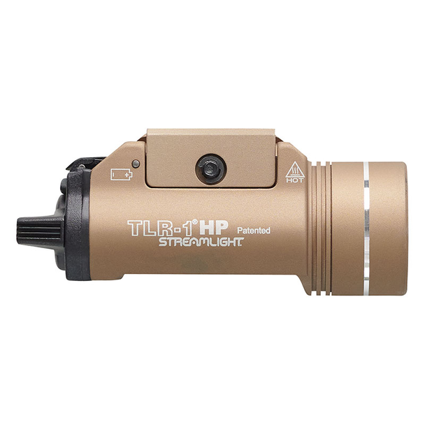 Streamlight TLR-1 HP Gun Light, FDE: 1000 Max Lumens