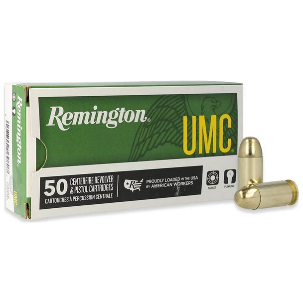 Remington UMC Ammunition: 45 Auto, 230 gr, Full Metal Jacket, 835 fps, Model 23726