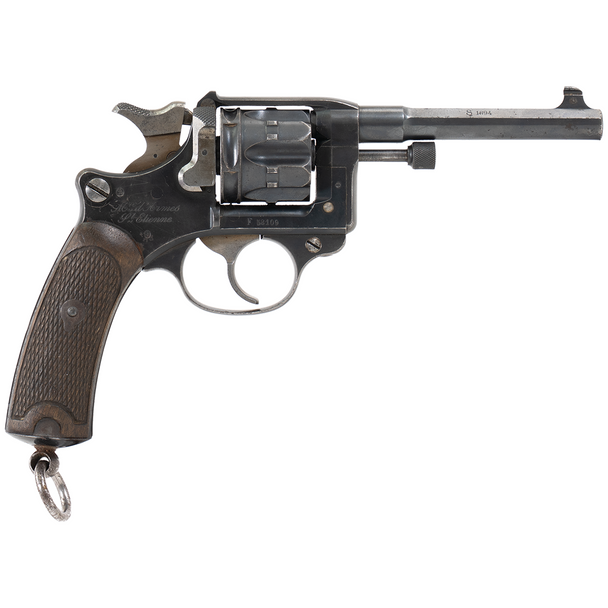 St. Etienne Model 1892 Revolver: 8mm Lebel, 4.5" Barrel, SER# F58109