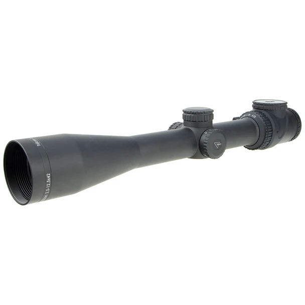 Trijicon Accupoint 2.5-12.5x42 SFP Riflescope: 30mm Tube, Mil-Dot Crosshair Reticle, Model TR26-C-200110