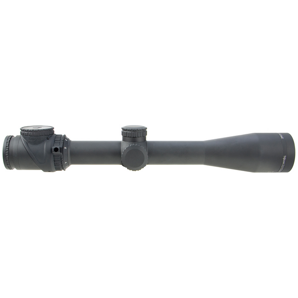 Trijicon Accupoint 2.5-12.5x42 SFP Riflescope: 30mm Tube, Mil-Dot Crosshair Reticle, Model TR26-C-200110