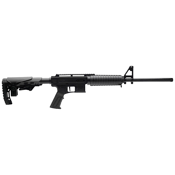 Derya TM22 Feather Rifle, Black: 22 LR, 18" Barrel, Model TM22-LITE-18