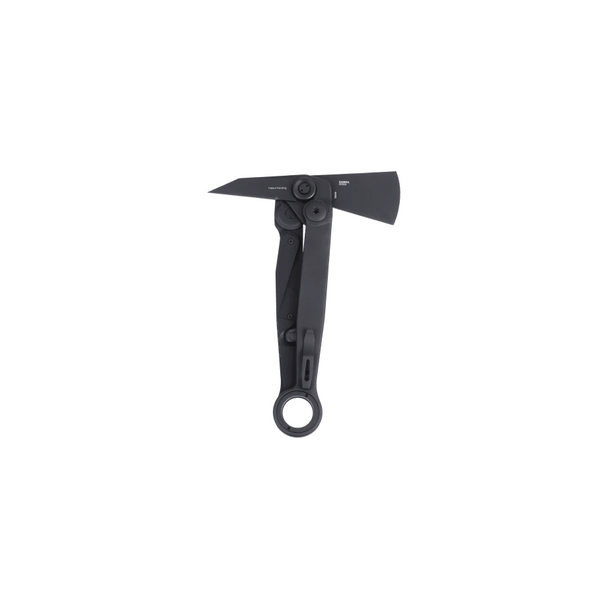 CRKT Provoke X, Tactical Morphing Axe, Black: w/ Spike, Plain Edge, Titani Nitride Blade, SS w/ GRN, Model 4141KX