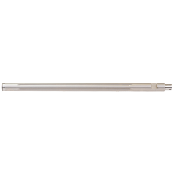 KIDD 22 LR Fluted Stainless Steel Bead Blasted Barrel: 18", Non-Threaded, Heavy Bull Contour
