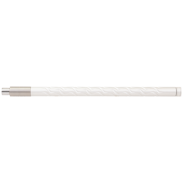 KIDD 22 LR Lightweight 762 Fluted Aluminum Sleeved Barrel, Silver: 16.5" Barrel, 1/2x28 Threads