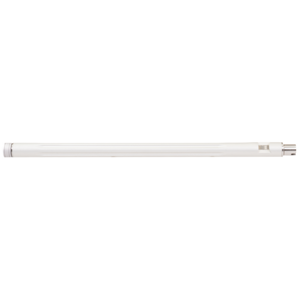 KIDD 22 LR Ultra Lightweight Fluted Barrel, Silver: 16.5", 1/2x28 Thread