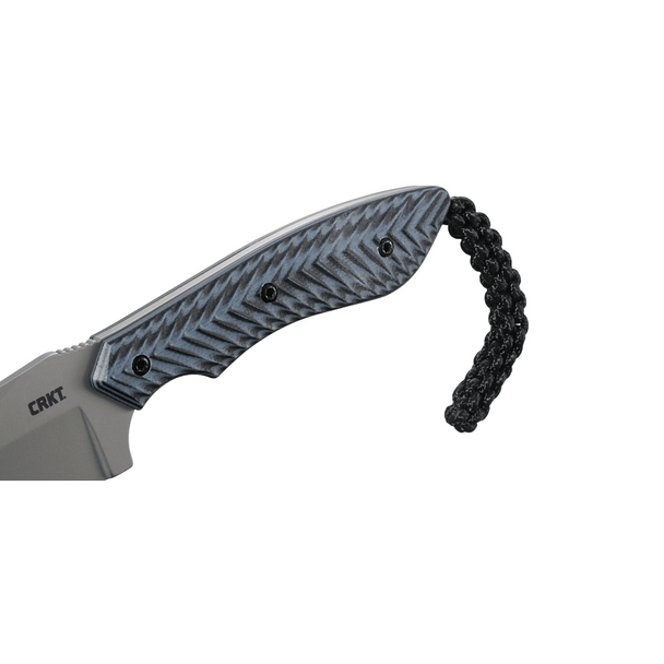 CRKT S.P.E.C. Cleaver: 2.44" 8Cr13MoV, Plain Edge, Bead Blasted Blade, Grey G10, Model 2398
