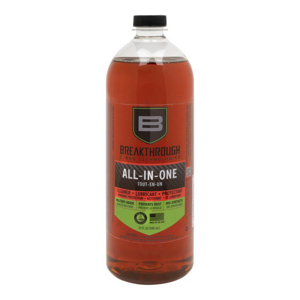 Breakthrough Clean Technologies Battle Born Bio-Synthetic All-In-One (CLP) Cleaner, Lubricant & Protect: 32 oz / 946 mL