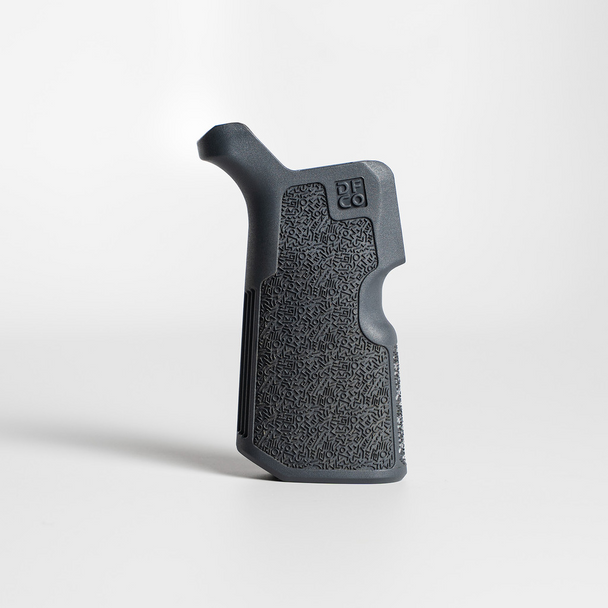 Die Free Co AR15 Kung Fu Grip, Jungle Grey: 12° Grip Angle