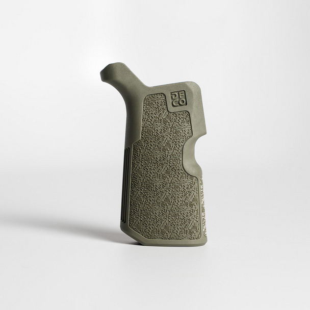 Die Free Co AR15 Kung Fu Grip, OD Olive Drab: 12° Grip Angle