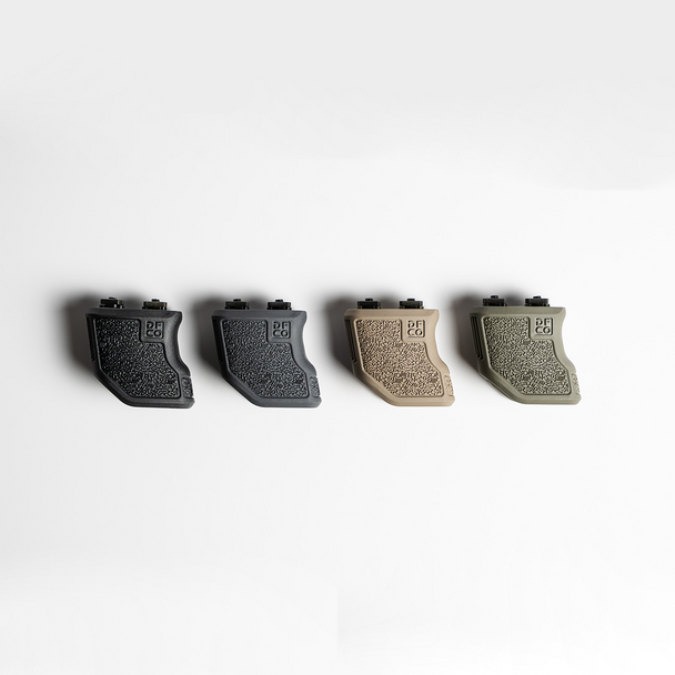 Die Free Co Tiger Claw Angled Fore Grip, M-LOK: Black