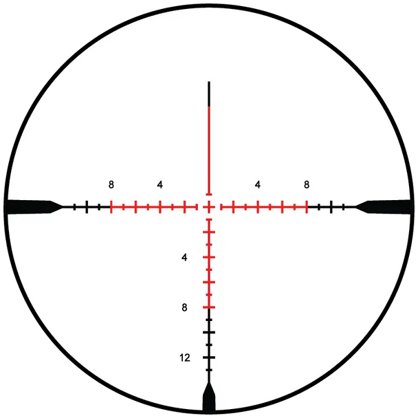 Burris Veracity 3-15x44mm SFP Riflescope: 30mm Tube, Fiber Dot Plex Illum Reticle, Model 200681