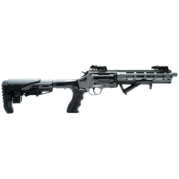 Canuck Evolve, Tac Grey: 410 Bore-2.5" / 45 LC, 9" Barrel, Model CEVTACGRY4109