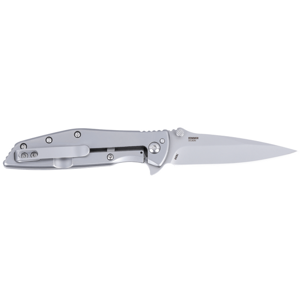 CRKT Slag Assisted Knife, Silver, Model 7600