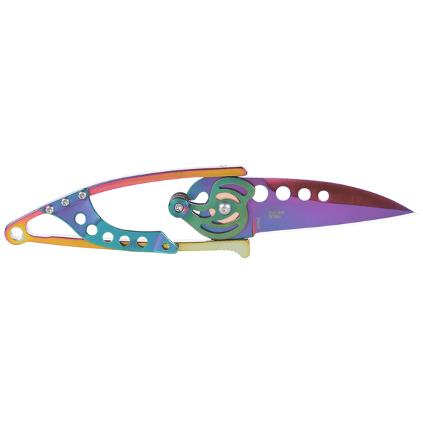 CRKT Snap Lock Folder, Iridescent Knife, Model 5102P