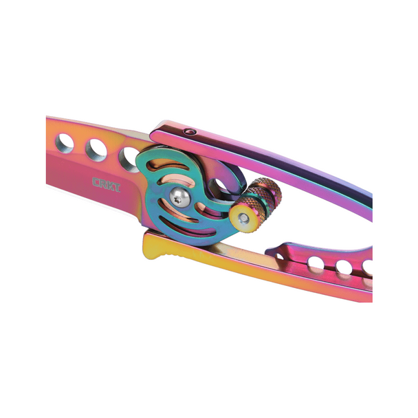 CRKT Snap Lock Folder, Iridescent Knife, Model 5102P